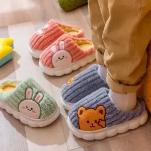 Children Cotton Slippers