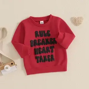 Long Sleeve Round Neck Pullover Loose Sweatshirt