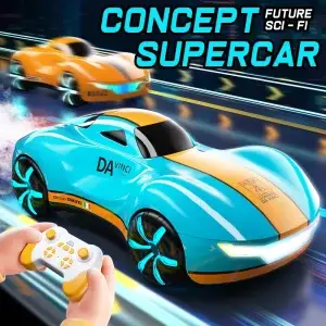 RC Stunt Car with Light and Sound, 2.4GHz 360° Rotate
